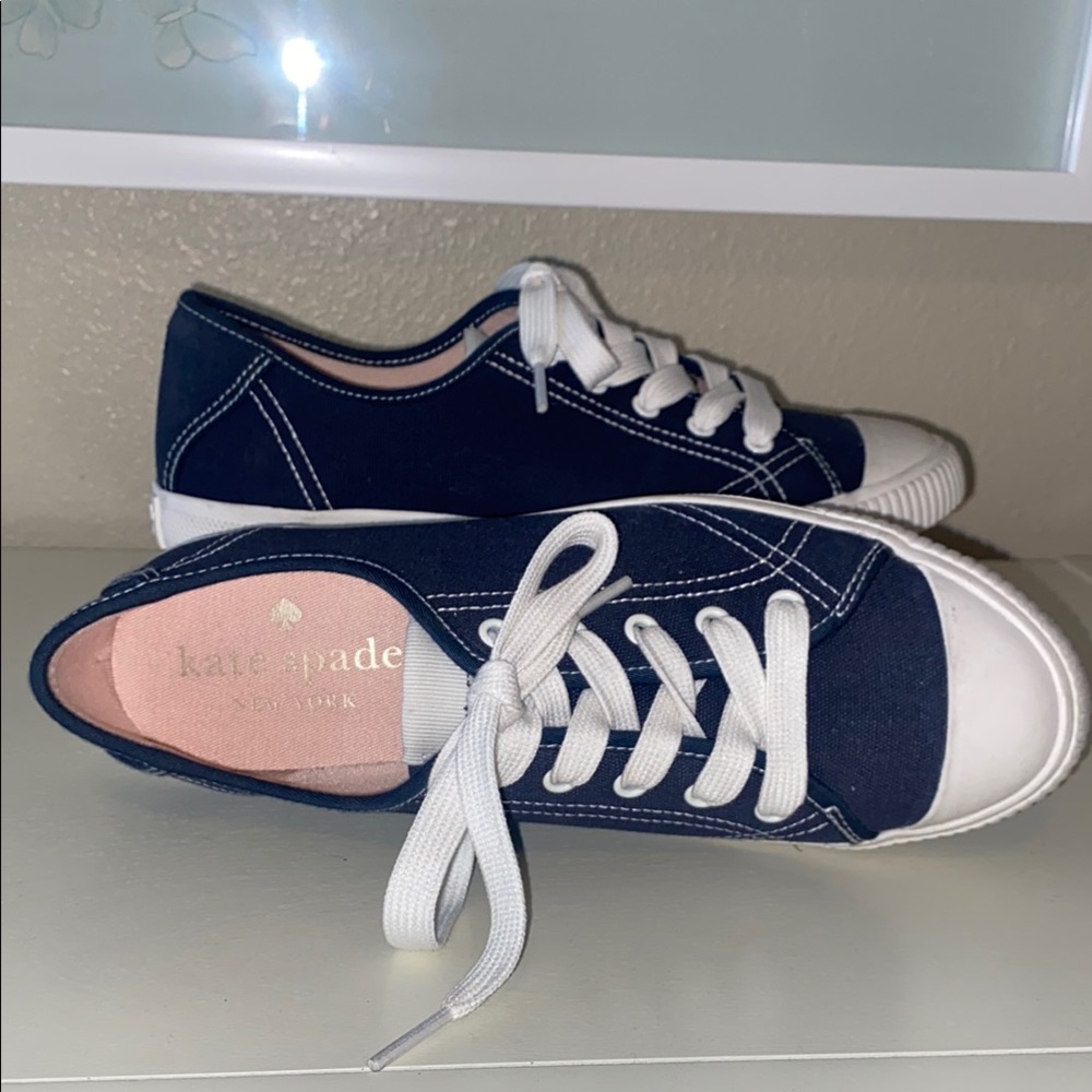 Kate Spade New York Women's Tennison Sneakers Sodalite Blue New